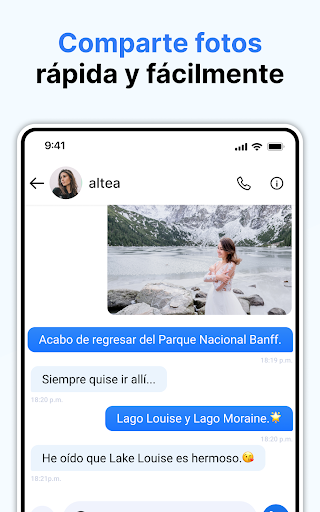 Captura de pantalla de Mensajes