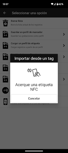Captura de pantalla de NFC Tools - Pro Edition