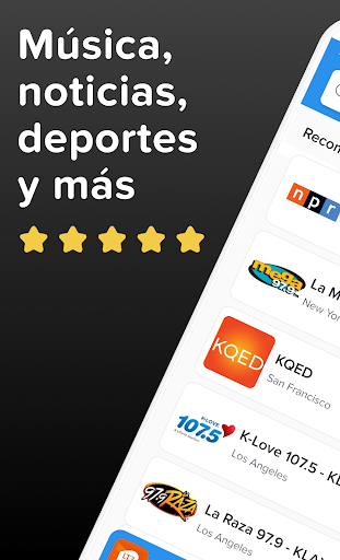 Captura de pantalla de Simple Radio - Radio FM AM