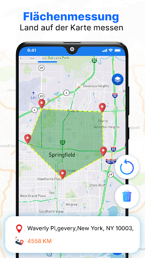 Satellitenkarte Live Erde Screenshot
