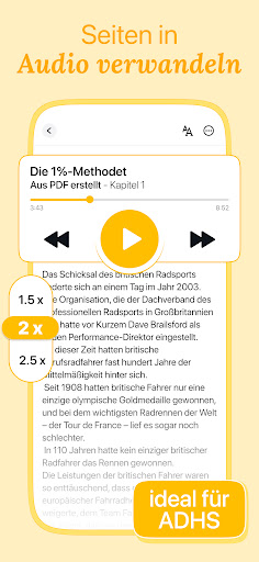 Listen AI: Text zu Sprache Screenshot