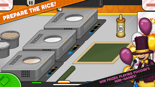 Captura de pantalla de Papa's Sushiria To Go!