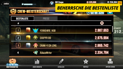 CSR Racing 2: Drag Auto Rennen Screenshot