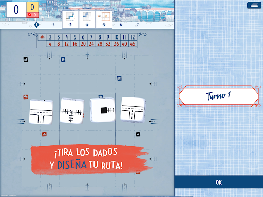 Captura de pantalla de Railroad Ink Challenge