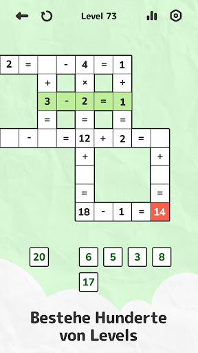 Math Crossword — Zahlenrätsel Screenshot