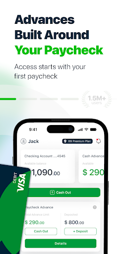 Captura de pantalla de B9 Cash Advance & Payday App