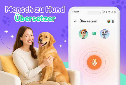 Mensch-zu-Hund Übersetzer Screenshot