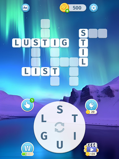 Sky Words: Kreuzworträtsel Screenshot