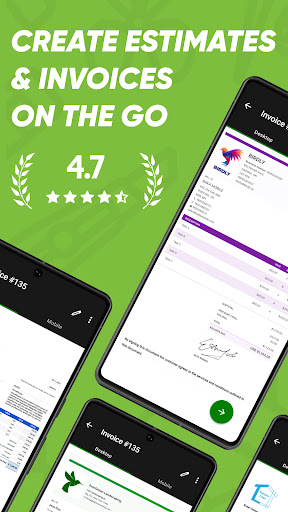 Joist Invoice & Estimate App screenshot