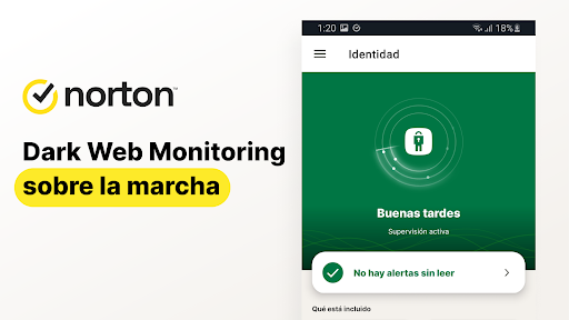 Captura de pantalla de Norton Identity