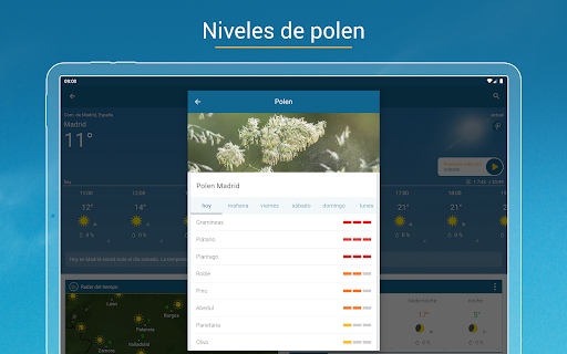 Captura de pantalla de Tiempo & Radar