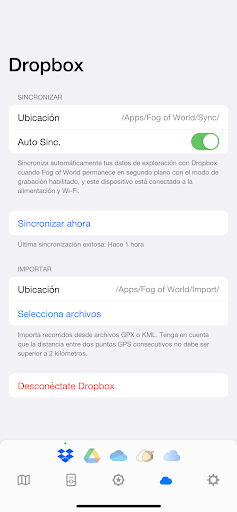 Captura de pantalla de Fog of World