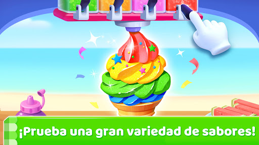 Captura de pantalla de Juego de Helados del Panda