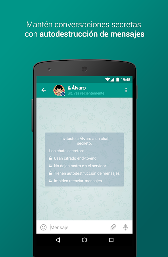 Captura de pantalla de Plus Messenger