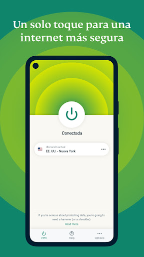 Captura de pantalla de ExpressVPN: VPN Ultra Seguro