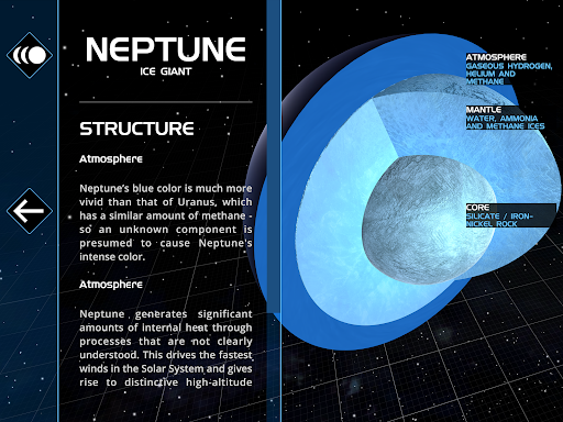 Captura de pantalla de Solar System Scope
