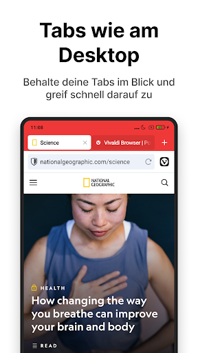 Vivaldi Browser–Schnell&Sicher Screenshot