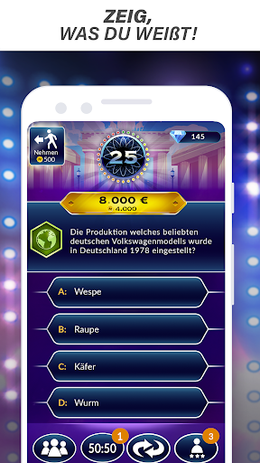 Millionaire-Trivia: TV-Spiel Screenshot