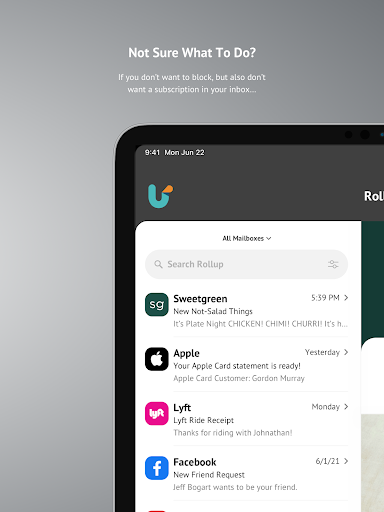 Unroll.Me - Inbox Mail Cleaner screenshot