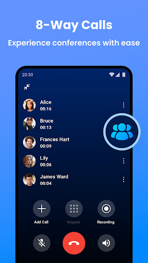 Captura de pantalla de True Talk - Global Wifi Calls