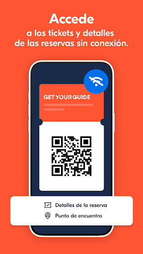 Captura de pantalla de GetYourGuide: tours y viajes