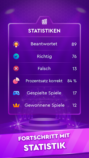 Trivia-Spiel: Millionär Quiz Screenshot
