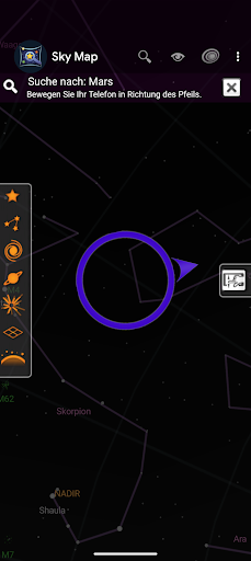 Sky Map Screenshot