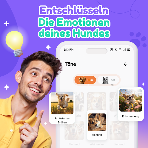 Mensch-zu-Hund Übersetzer Screenshot