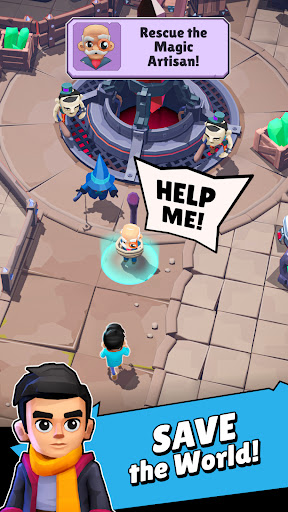 Wizario: Idle Survival screenshot