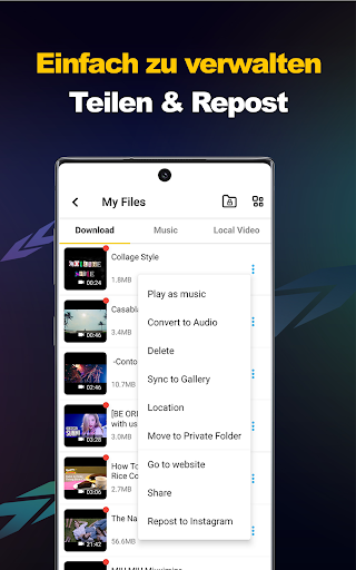 Video-Downloader & Saver HD Screenshot