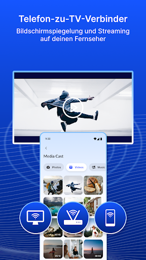 Bildschirm spiegeln-USB & WLAN Screenshot