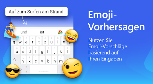 Microsoft SwiftKey KI-Tastatur Screenshot