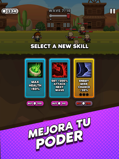 Captura de pantalla de Cup Heroes