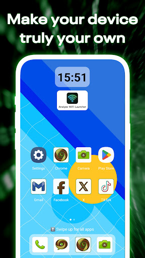 Analyze WiFi Launcher screenshot