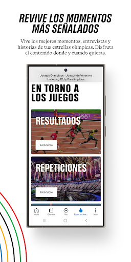 Captura de pantalla de Olímpicos™ Deportes y Noticias