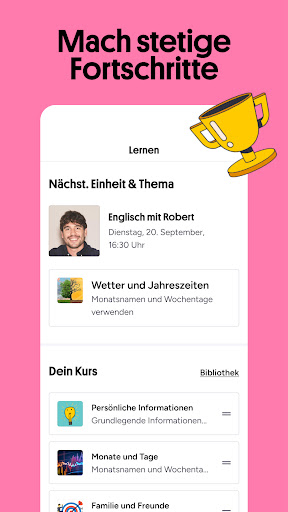 Preply: 90+ Sprachen lernen Screenshot