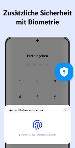 Authenticator App - SafeAuth Screenshot