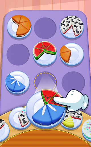 Captura de pantalla de Cake Sort - clasificar tartas