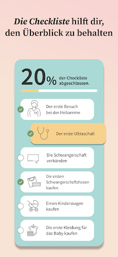 Preglife - Schwangerschaftsapp Screenshot