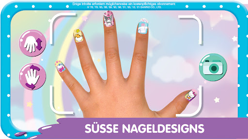 Hello Kitty Nagelsalon Screenshot