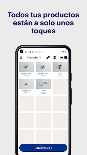 Captura de pantalla de PayPal POS (antes, Zettle)