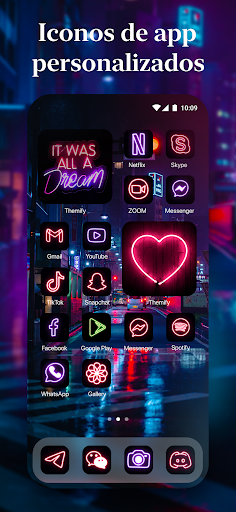 Captura de pantalla de Themify・Iconos, Temas, Widgets