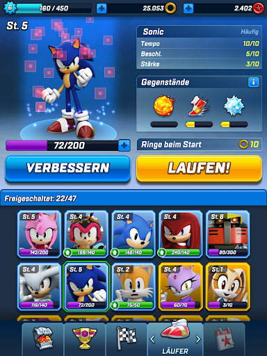 Sonic Forces Lauf & Kampfspiel Screenshot