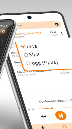 Einfaches Diktiergerät Screenshot
