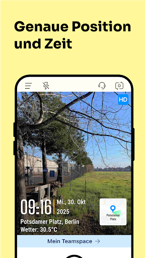 Timemark Kamera — Zeit und Ort Screenshot