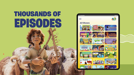 Captura de pantalla de Minno - Kids Bible Videos
