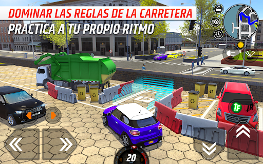 Captura de pantalla de Car Driving School Simulator