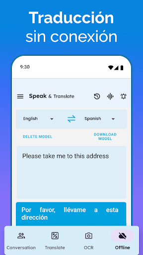Captura de pantalla de Habla y traduce idiomas