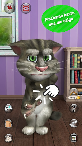 Captura de pantalla de Talking Tom 2