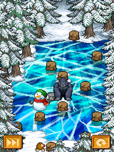 Captura de pantalla de Snowman Story